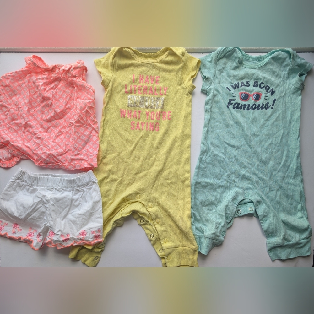 6-12 Months Lot Of 10 Pieces